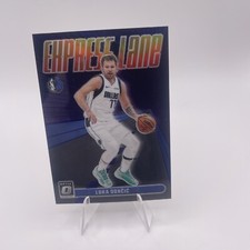 2023-24 Panini Donruss Optic - Express Lane Purple Prizm #13 Luka Dončić