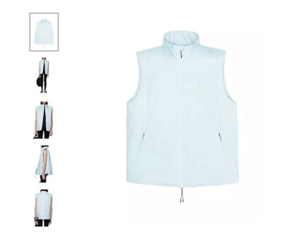 Rains Fuse Vest Sky Size XL NWT $225