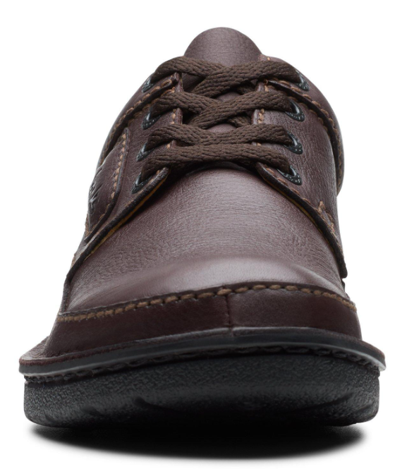 Scarpe Con Lacci Clarks Nature II Uomo - In Vera Pelle, Comfort Elevato, Suola Gomma - Foto 9