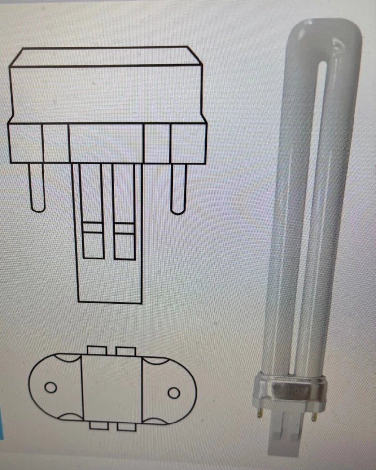 (4 Pack) West PLS13/27 CFL Plug-In 13W Watt T4 Bi 2-Pin GX23 2700K Soft White - Image 3 of 3