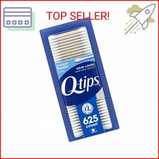 Q-tips Cotton Swabs For Hygiene and Beauty Care Original Cotton Swab, 625 Count