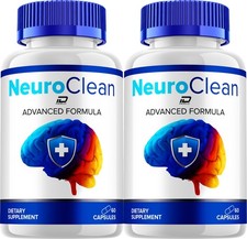 (2 Pack) NeuroClean Supplement Capsules – NeuroClean All Natural Memory Focus
