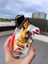 BULK DIY Food Miniature Refrigerator Magnet Fake Miniature 1:12 th Doll House A