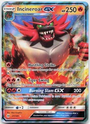 Incineroar GX 27/149 Ultra Rare Holo Sun & Moon Base Set