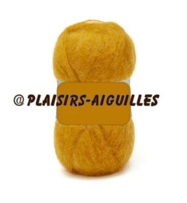 2 pelotes de laine PHIL LIGHT MIEL Neuves - Photo 1/4