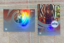 2025 Topps Universe WWE #193 WILLIAM REGAL & #291 KANE BASE 2 CARD LOT