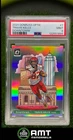 2024 Panini Donruss Optic #7 Travis Kelce Downtown! Kansas City Chiefs PSA 9