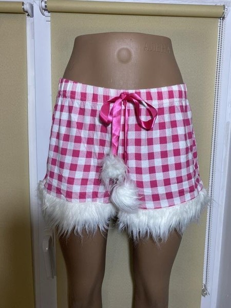 Women Barbie Pajama Shorts Pink Cotton 36 / S / 44