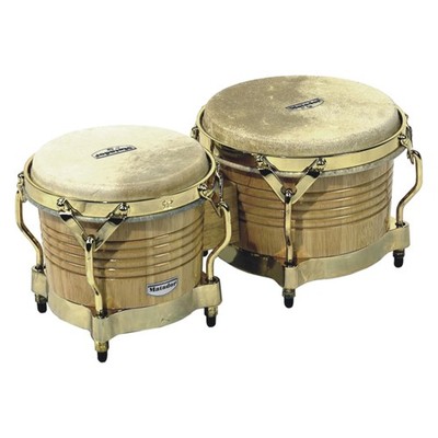 Latin Percussion Matador Bongos M201-AW, 7 1/4''+ 8 5/8'', Natural