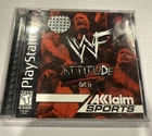 WWF Attitude (Sony PlayStation 1, 1999) Tested And Working