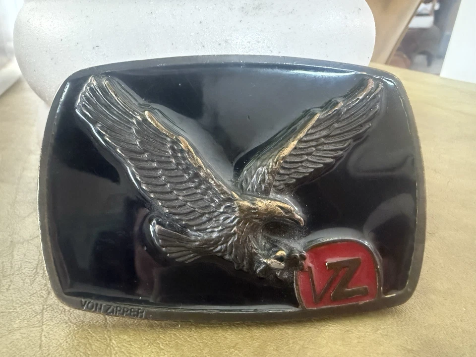 Hebilla de cinturón vintage Von Zipper (principios de 2000’s)  Foto 2 de 4