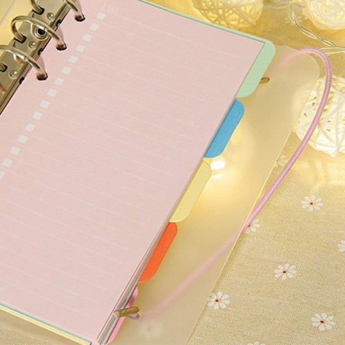 4Pack A5 Binder Dividers 20-Tab Paper Index Divider Vertical Tabs Page for 1 - Picture 6 of 7