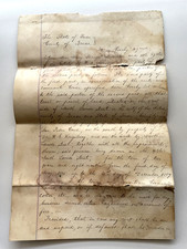 1885 San Antonio Texas Lease Document Mary Menger East Side North Laredo Street