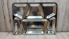 Vollrath Mess Hall Cafeteria Tray Stainless Steel US Military Serving Tray 47252