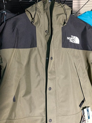 #ad BNWT – The North Face GORE TEX Mountain Jacket – Size Medium Green Black GTX AU $397.12