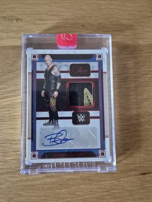 2024 Panini Three Count WWE - Baron Corbin /15 - Autogramm + Relic