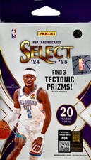2024-25 PaninI Select Basketball Factory Sealed Unopened 1 Hanger Box ~ 20 Cards