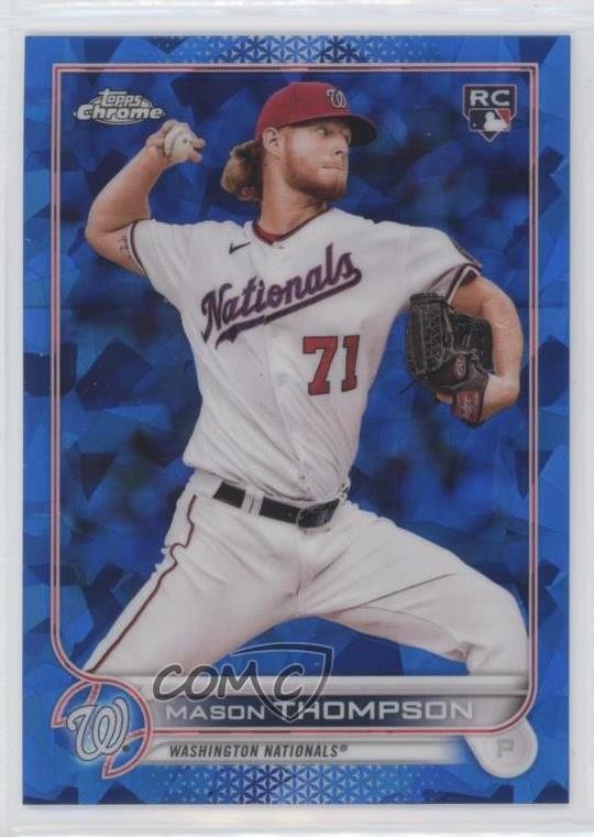 2022 Topps Chrome Sapphire Edition Mason Thompson #38 0y59