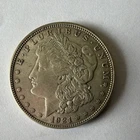 1921 Morgan Silver Dollar $1 Business Strike Circulated Ungraded