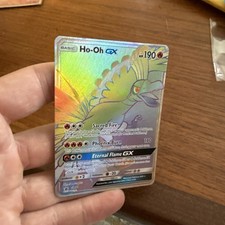 Ho-Oh GX SM80 Rainbow Rare Full Art Black Star on eBay
