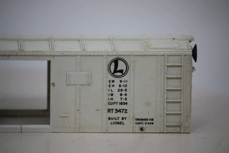 Lionel Shell ~ 3472 Automatic Milk car Box Car Shell O Gauge 1:48 Scale Post War - Image 4 of 4