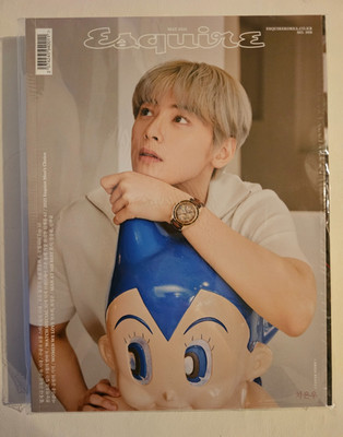 ASTRO Cha Eun-woo Cover  Esquire Mai 2021 - zwei Magaziene neu - OVP