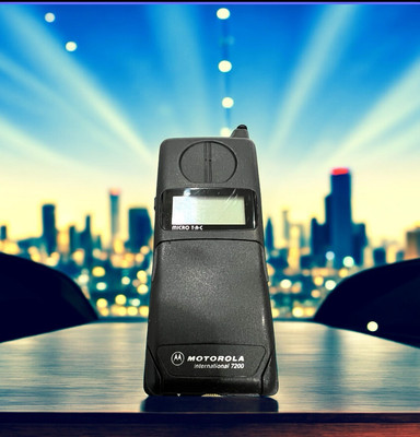 Vieux Motorola Micro TAC International 7200 – Téléphone Portable Vintage – Sans Chargeur