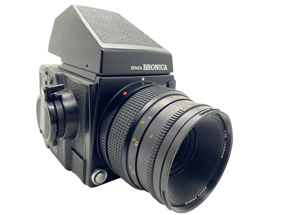 Zenza Bronica GS-1 6x7 Filmkamera + ZENZANON PG 100mm F3.5 Objektiv + 120 Film Back - Bild 2 von 4
