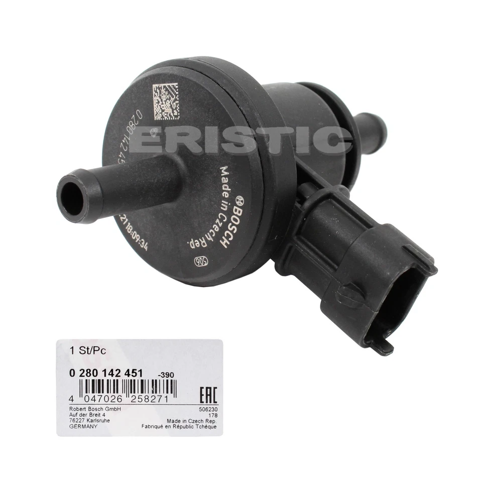 Válvula de controle de purga de vasilha de vapor BOSCH para 2012 - 2013 HYUNDAI EQUUS 5.0L - Imagem 2 de 4