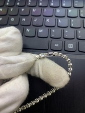 Lab-Created Diamond Bezel Tennis Bracelet 14K White Gold Plated 8Ct Round Cut