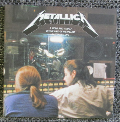Metallica - A Year And A Half DVD  -  Black Album - Deluxe Box
