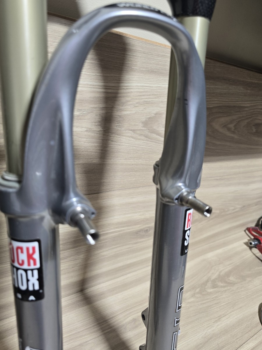 Rock Shox World Cup Black Box Carbon SID W/Lockout Fork 26er | eBay