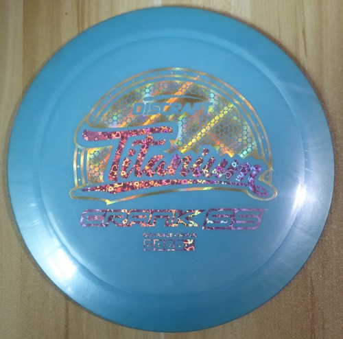 Discraft Titanium Crank SS (Blue, 174g) - Rare Disc Golf Distance Driver