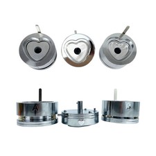 Heart Shape Mould New Die Mould DIY Badge Button Maker Craft Tool 52 57mm