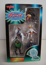 Yujin Battle of the Planets G-Force Gatchaman 5-Pack PVC Mini Figures *Box Damag