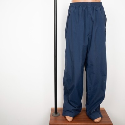 HELLY HANSEN Mens Helly Tech Full Zip Side Zip Navy Blue Waterproof Pants XL