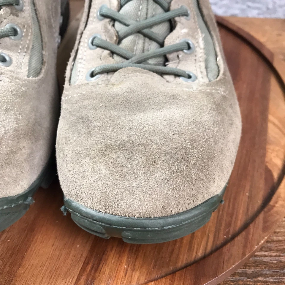 Belleville 633 Sabre Hot Weather Hybrid Combat Boots Mens 9.5R Green/Brown Suede - Image 2 of 4