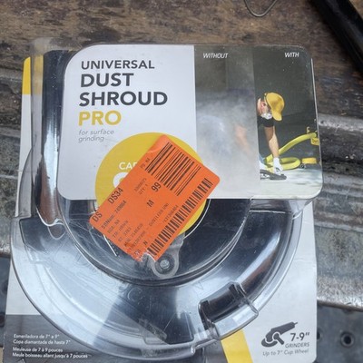 Universal Dust Grinding Shroud Pro 7-9 ''  Cup Wheel Dustless Technologies D1807