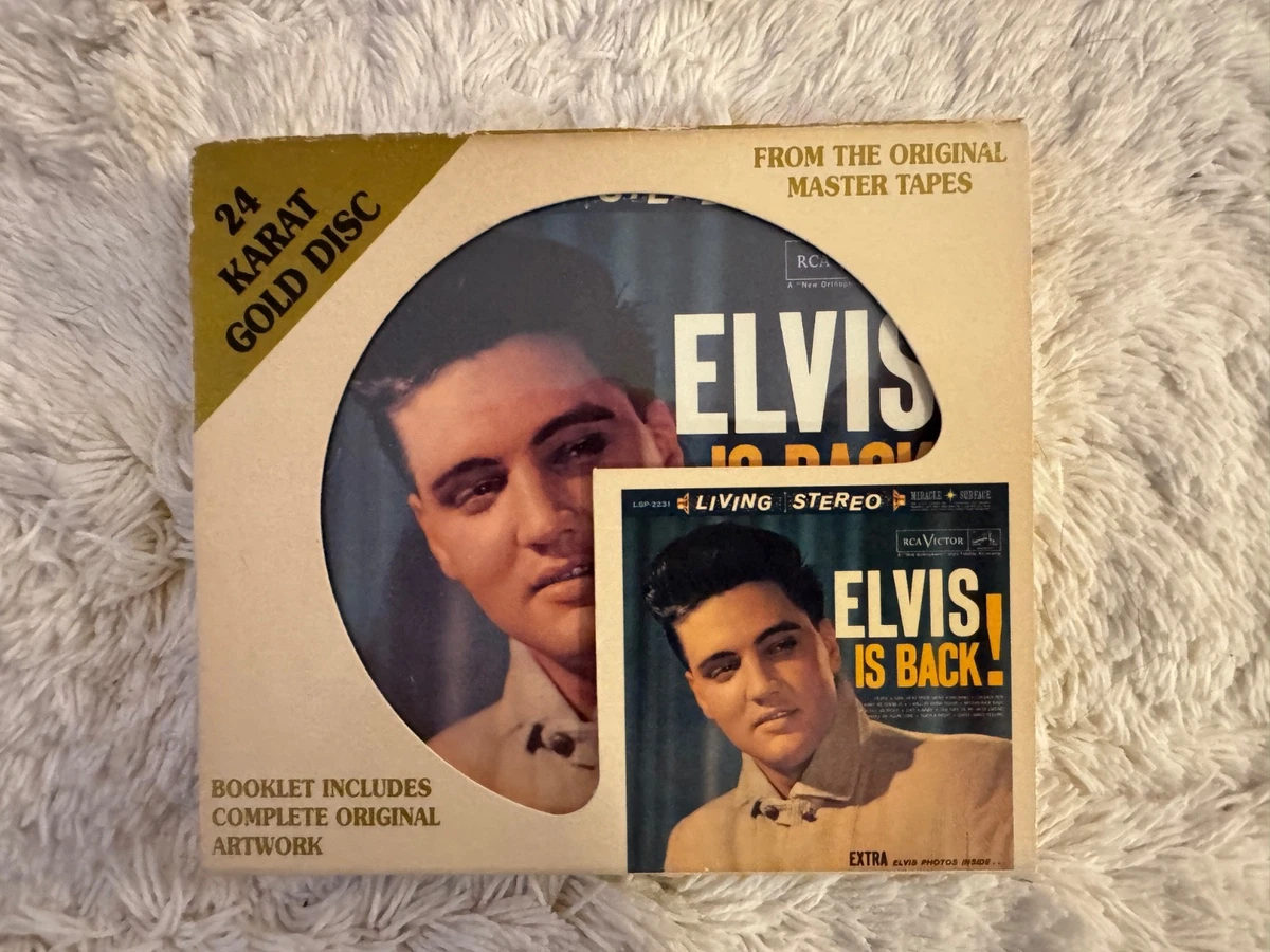 Elvis Presley Album 24k Gold Disc Music CDs for sale | eBay