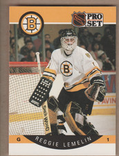 1990-91 PRO SET REGGIE LEMELIN #9