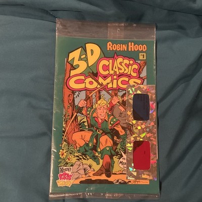 ROBIN HOOD 3-D CLASSIC COMICS #1 (1994) Wendy's Kids' Meal- Polybagged w/Glasses