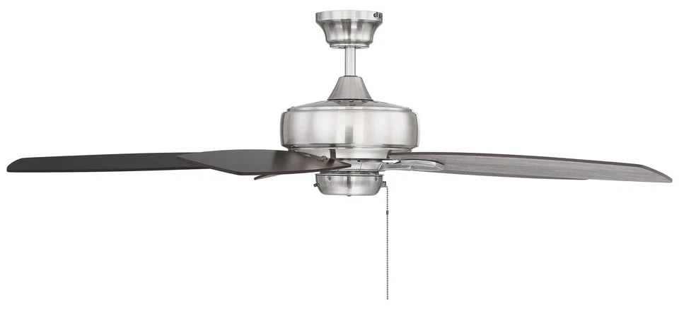 Wind Star 52" Ceiling Fan in Brushed Pewter by Savoy House - 52-830-5RV-187 - Image 3 of 4