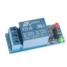 Relay Module 1 Channel 12V Low Level Trigger Module Relay Module Board for ARM