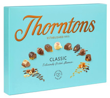 Thorntons Classic Chocolate Collection Gift Set Milk & Dark Chocolate Selections