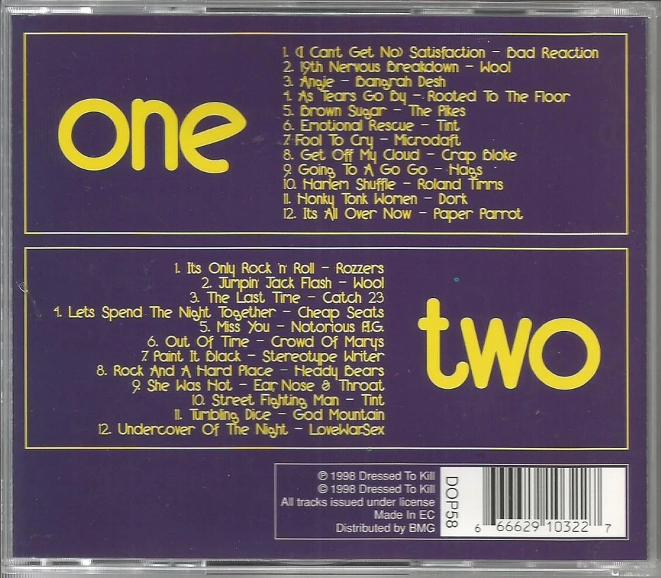 AS YEARS GO BY A Tribute to the Rolling Stones 2 CD - Bild 2 von 2