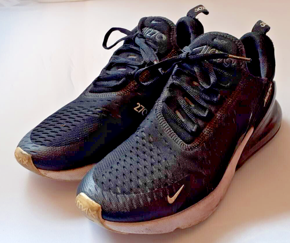 nike air 27c white and black