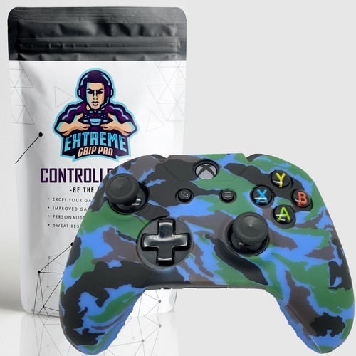 Funda para Controladores Xbox One ULTRA CAMO Silicona Cubierta Recubrimiento Gamepad Empuñaduras Reino Unido - Imagen 8 de 33
