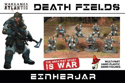 Einherjar Wargames Atlantic 28mm 1/56 scale 1 sprue unboxed squats 40k 