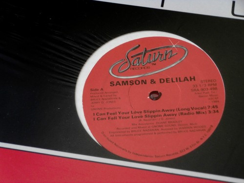 SOUL~ SAMSON & DELILAH~ I CAN FEEL YOUR LOVE SLIPPIN AWAY~ SEALED COPY~ RARE - Imagen 1 de 2