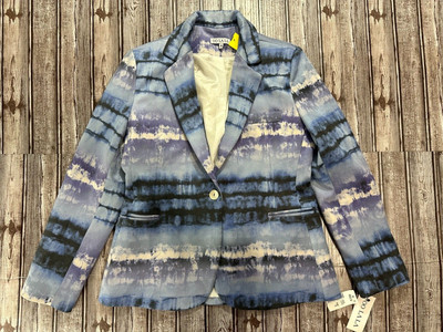 OO LA LA Lightweight Printed Blazer jacket Size 8 NWT